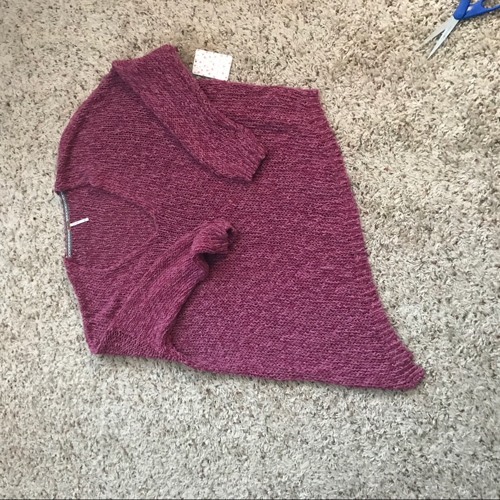 New Free People sweater.